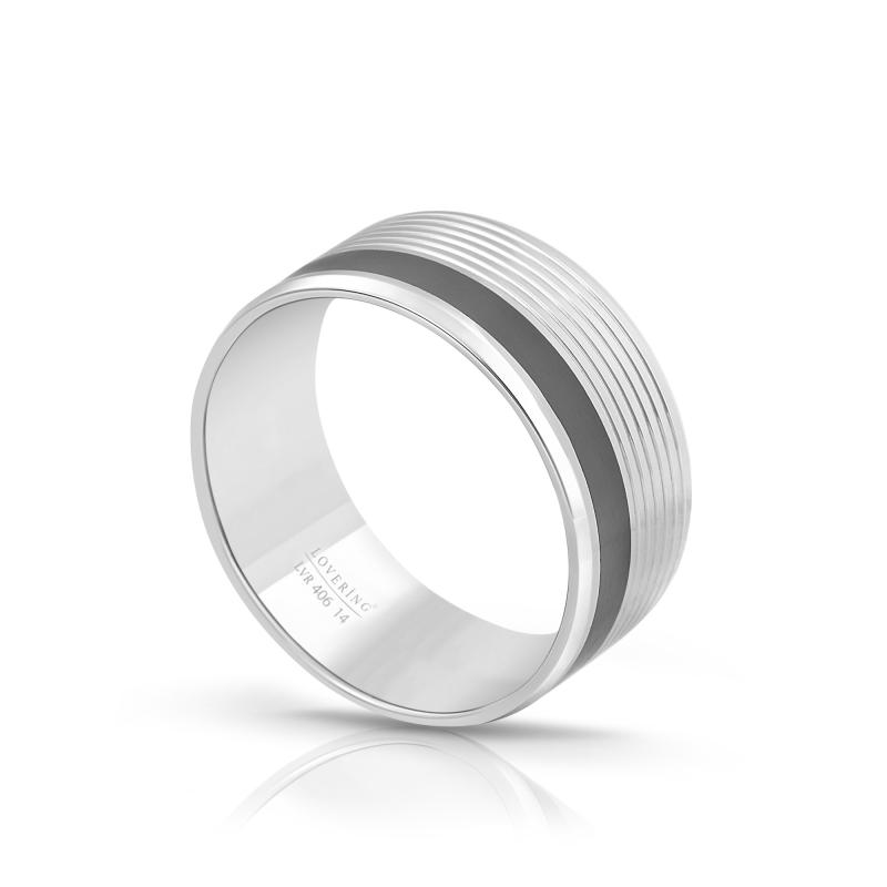 LVR513B Bayan Çelik Yüzük